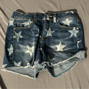 Altar’d State Jean Shorts with Stars